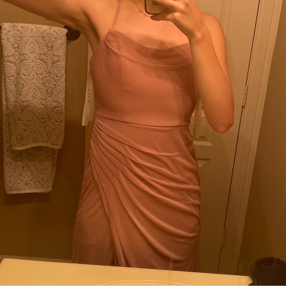 Azazie Kalea - DUSTY ROSE SIZE 4 - Picture 2 of 15